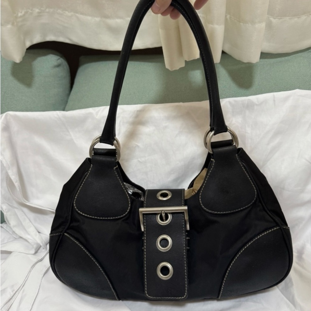 Vintage Prada Moon Leather Bag